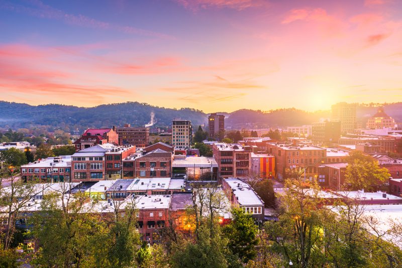 Small towns in North Carolina