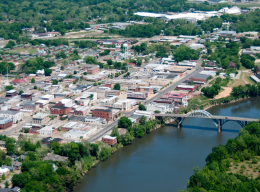 Selma Alabama from overhead