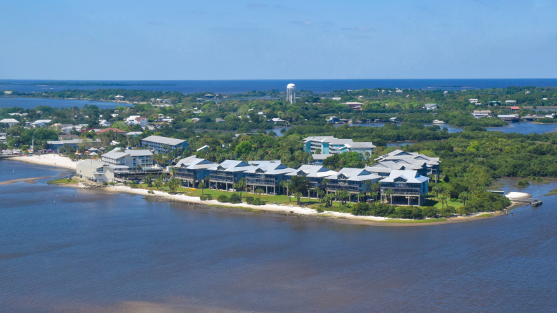 Cedar Key Aerial View