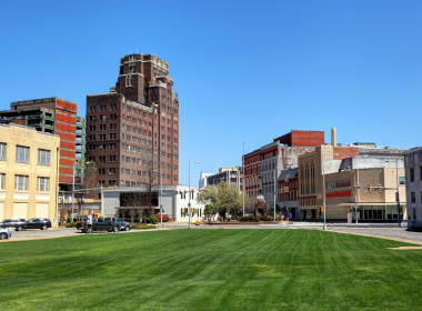 downtown Meridian, Mississippi