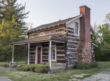 This old tollhouse on Main Street in Barboursville, West Virginia, took payments along the land portion of the old, 1800s-vintage James River & Kanawha canal-road turnpike through town. It was refurbished by the area Daughters of the American Revolution chapter in 1950
