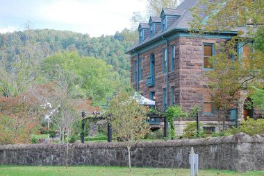 Street view of the Southwest Virginia Museum in Big Stone Gap, VA
