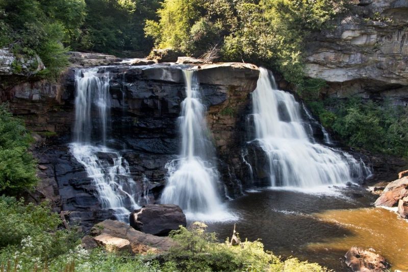 Black Water Falls in Davis, WV.