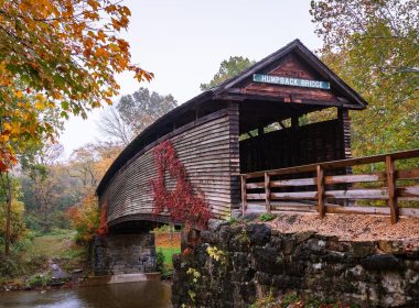 The Humpback Bridge in Covington, Virginia.